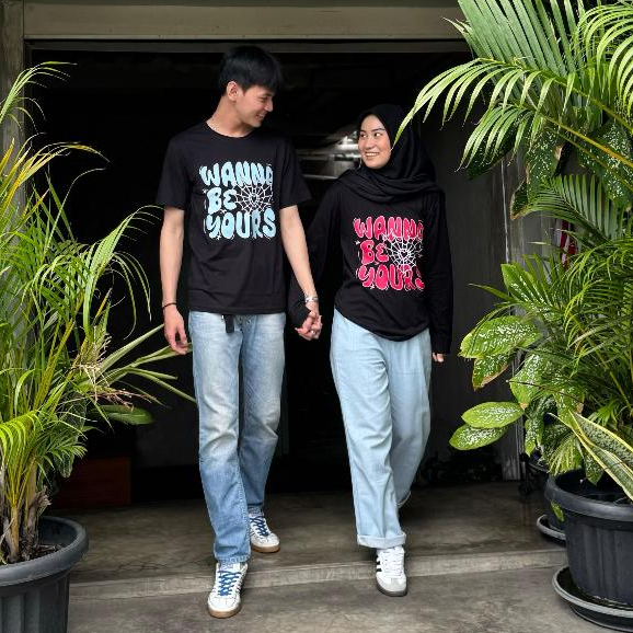 BAJU COUPLE WANNA BE YOURS HITAM