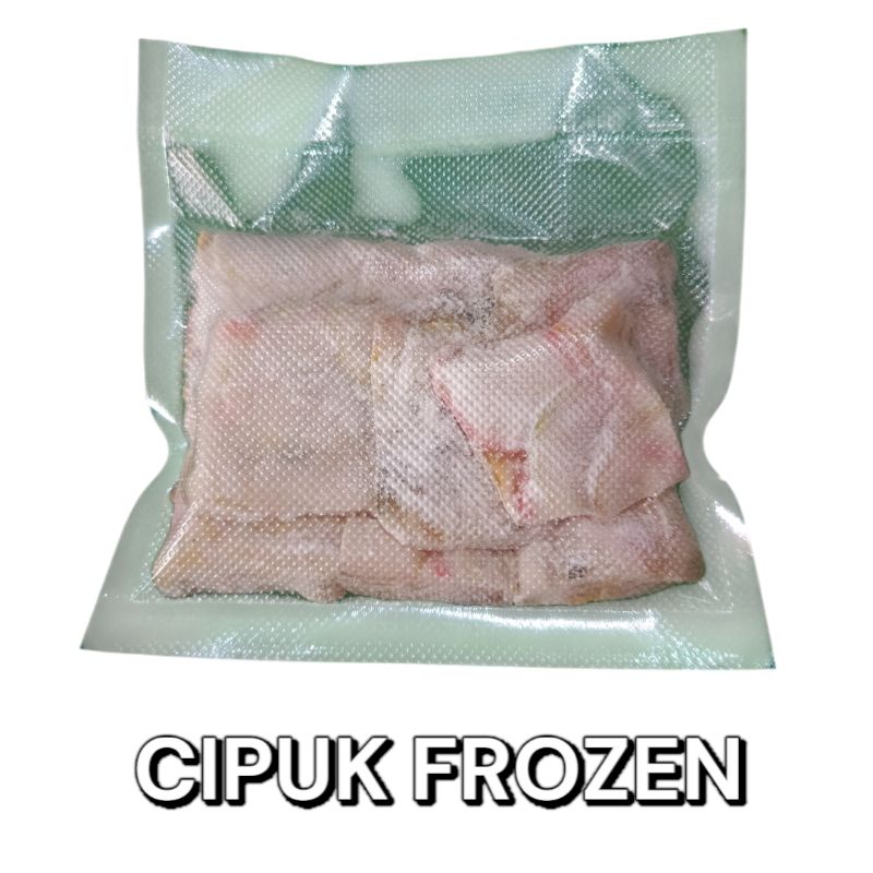 

CIPUK ( CIRENG KERUPUK ) VIRAL + SAUS COCOL 250 Gram FROZEN FOOD