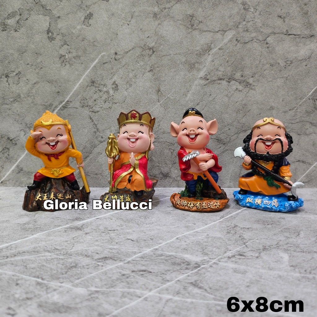 patung pajangan kerasakti miniatur kera sakti dashboard mobil