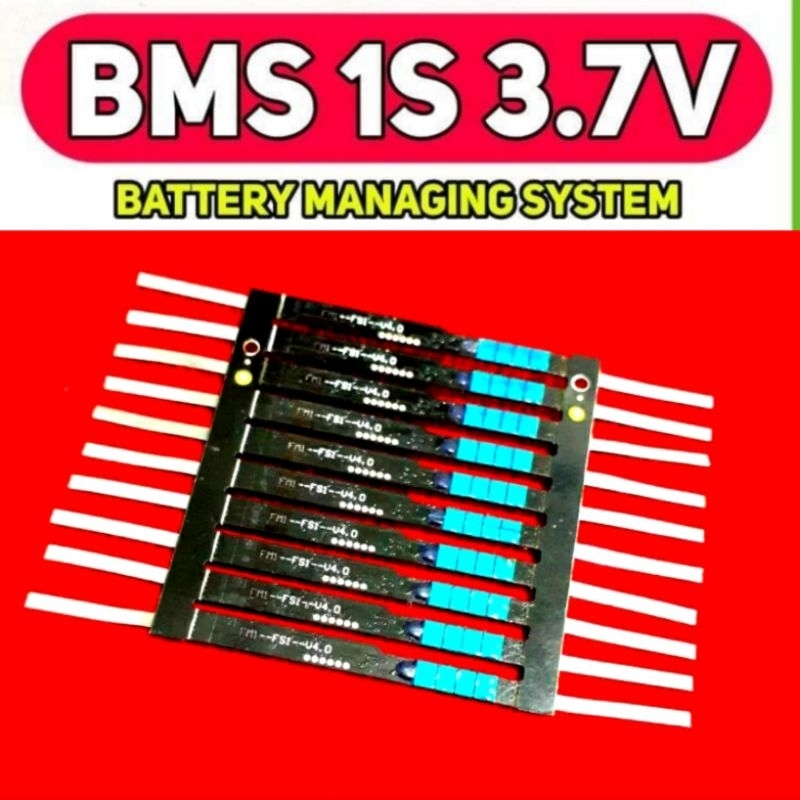 Papan Pelindung BMS 1S 2.5A 3.7V Modul Board Baterai Lithium PCM