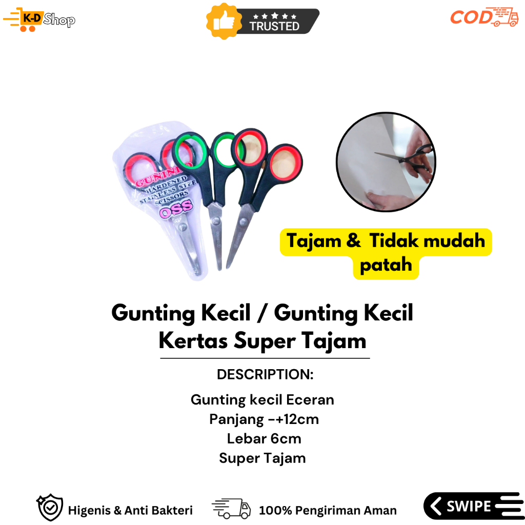 

Gunting Kecil SM-C140/Gunting Serbaguna Eceran