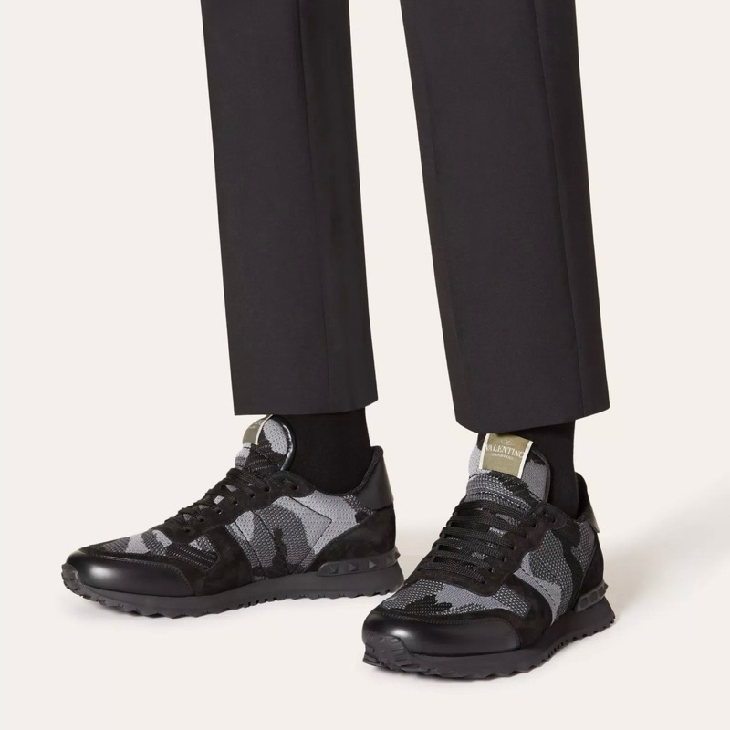VALENTINO GARAVANI Camouflage Rockrunner Sneakers Trainers