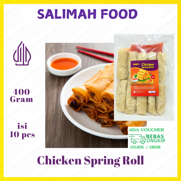 

Salimah Food Chicken Spring Roll – Cemilan Renyah dengan Isian Ayam Lezat