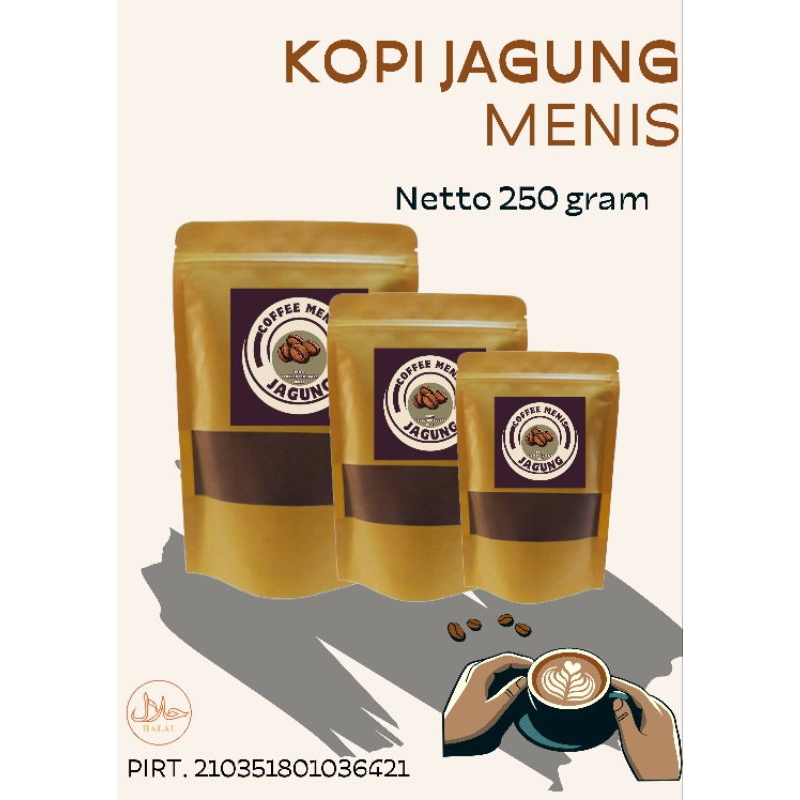 

kopi bubuk JAGUNG 250gram murah nikmat mantap