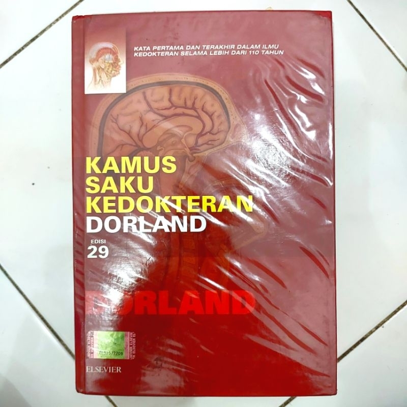 Kamus Saku Kedokteran DORLAND edisi 29 (orginal, asli, bekas, terawat, layak baca)