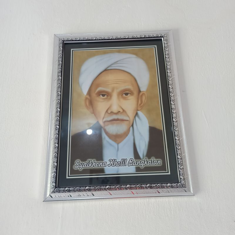 Gambar Syaikhona Kholil Bangkalan + bingkai