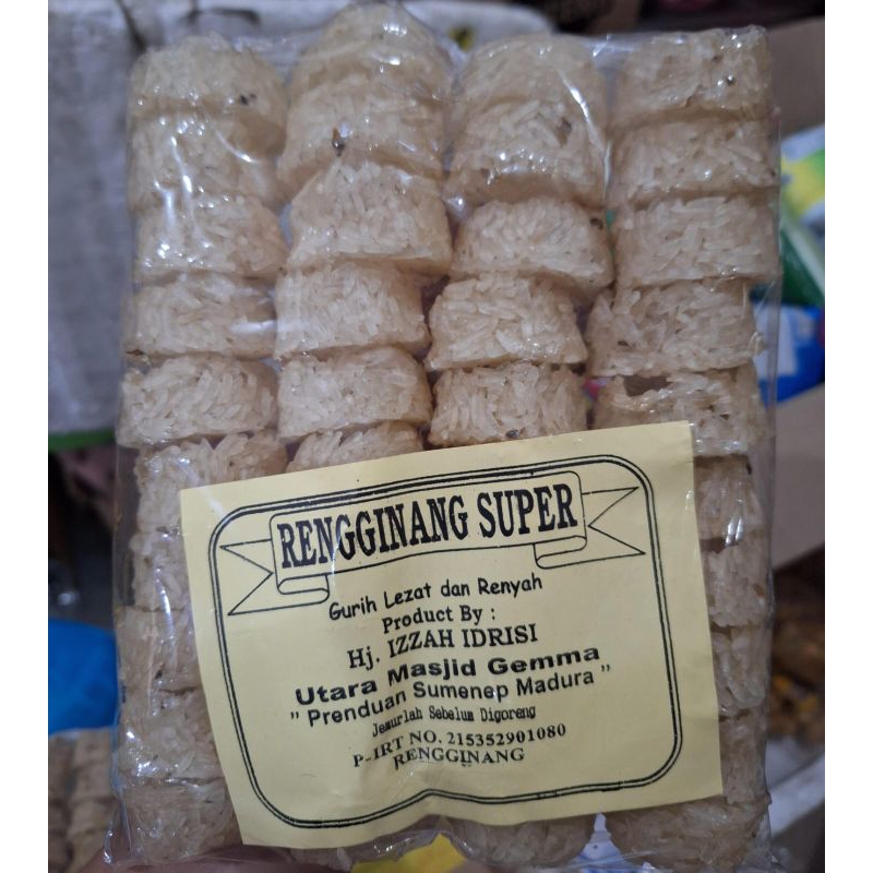 

RENGGINANG SUPER HJ IZZAH ISI 40 PCS