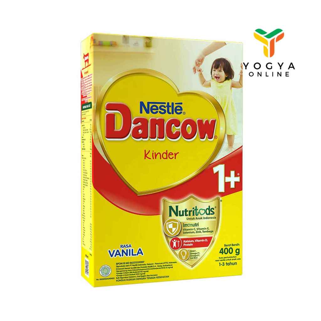 

Dancow 1Plus Vanilla Dha 350 Gr