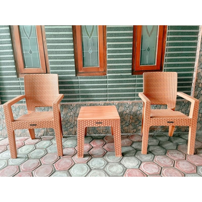 KURSI DAN MEJA NAPOLY+KURSI MEJA NAPOLY.+KURSI DAN MEJA PLASTIK