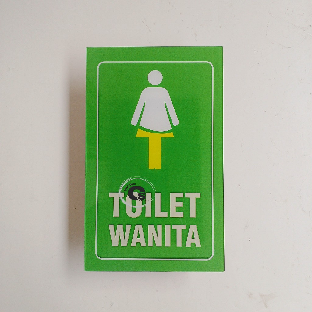 

Akrilik Toilet untuk Wanita - Kamar Mandi / Wc Perempuan