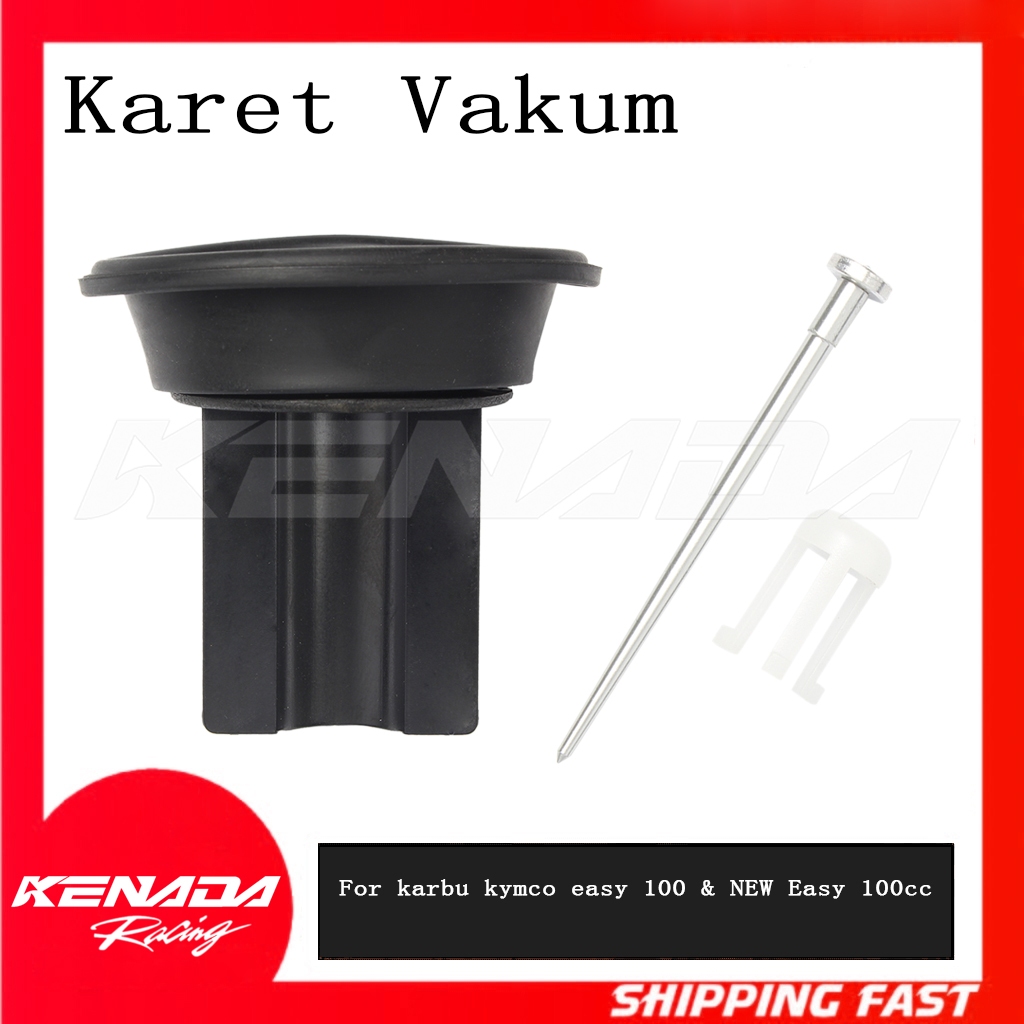 kymco easy 100 & New Easy 100cc 1402-910-2201 VACUUM PISTON COMP Karet vakum membran karbu
