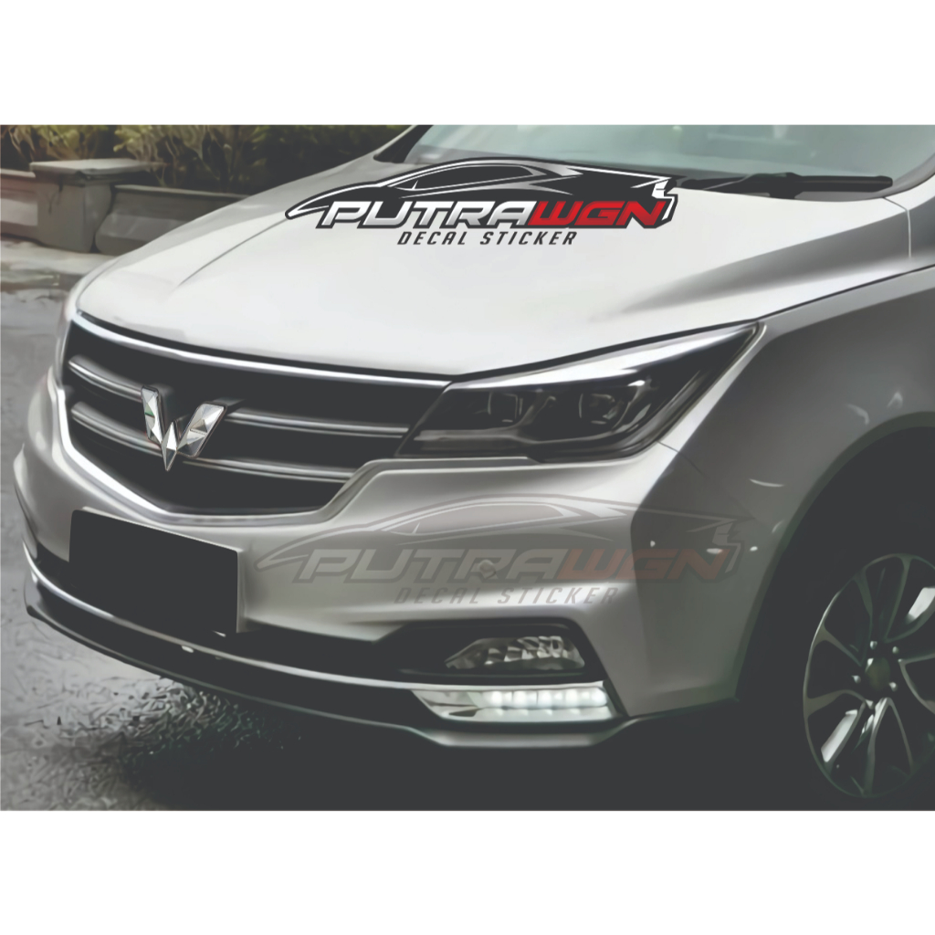 STICKER LOGO WULING MIRROR CHROME SILVER ( WULING CORTEZ 1.8 L )