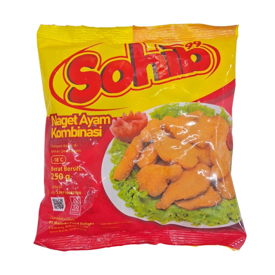 

Sohib99 Chicken Nugget 250gr / Sohib99 Naget Ayam 250gr