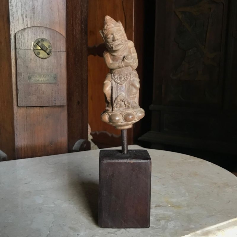 Handle Keris Ukir Kayu Gupala Bali Lawas Jadul Tua