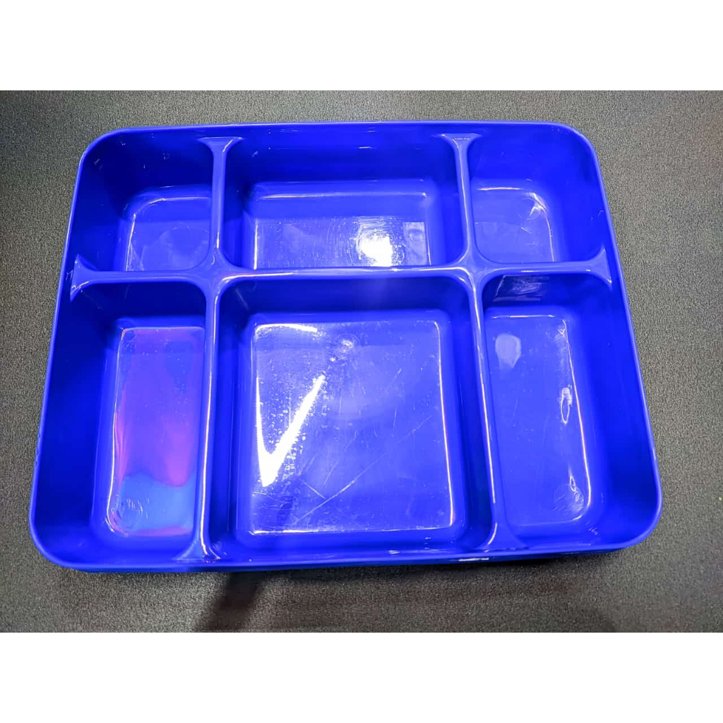 AY - Lunch Box Catering Premium 6 Sekat Food Grade