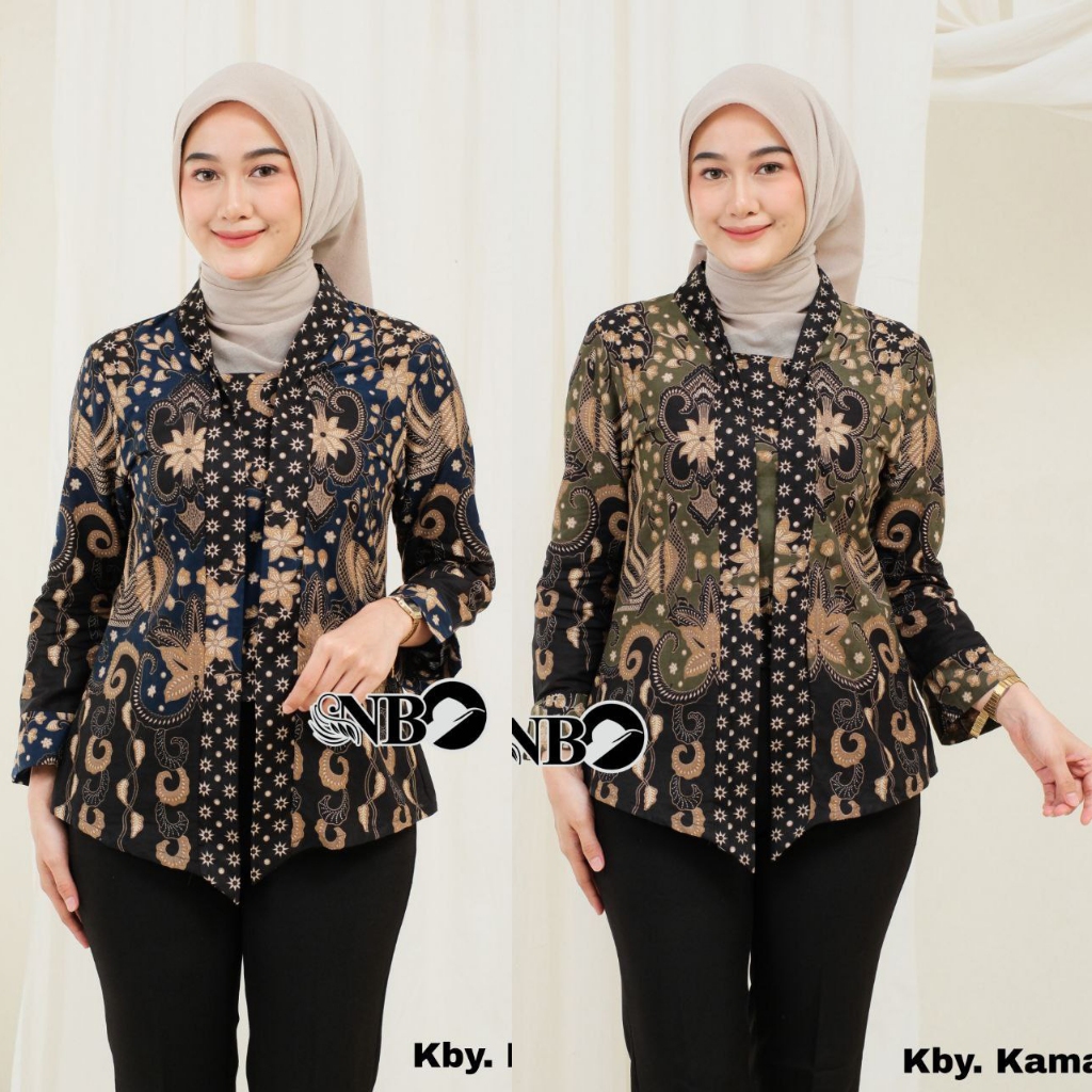 Batik wanita Baju batik wanita modern blouse KTB abaya