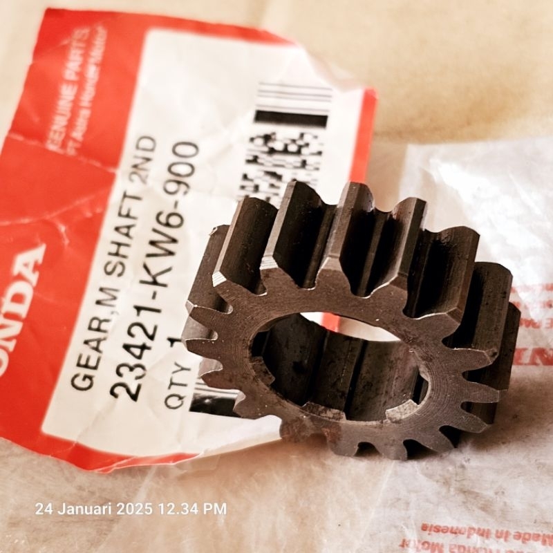 Gear mainshaft 2ND NSR 16T. 23421-KW6-900