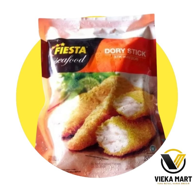 

Fiesta Dori Stick 200gr stik ikan dori