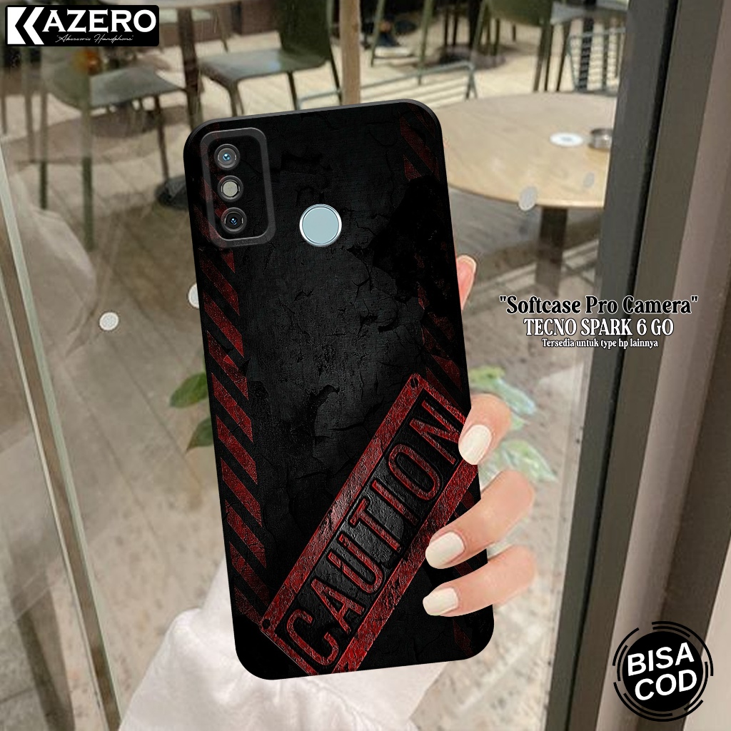 Silikon Tecno Spark 6 Go - Pro Camera - Fashion Case Aesthetic Case Tecno Spark 6 Go  - Casing Tecno