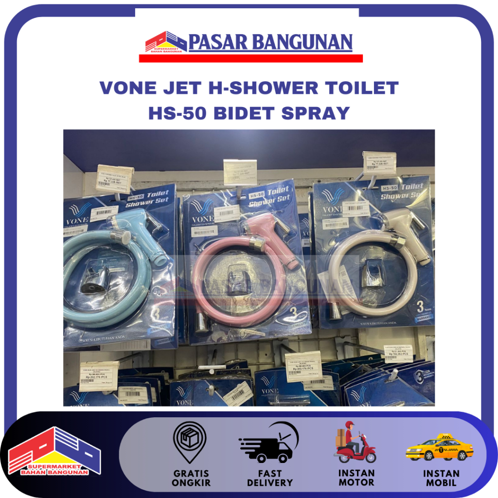VONE JET H-SHOWER TOILET HS-50 BIDET SPRAY