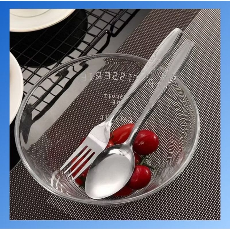 1 LUSIN Sendok Makan GSF G-303 / Garpu Makan Stainless GSF G-313