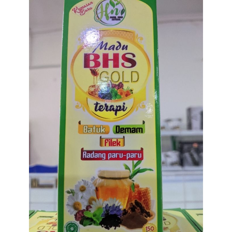 

Madu BHS Gold Tempeh Batuk Demam Pilek Radang Paru-Paru