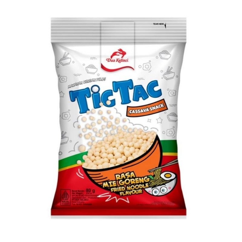 

Tic tac kacang pilus mie goreng 80 (BELI 5 FREE GIFT)