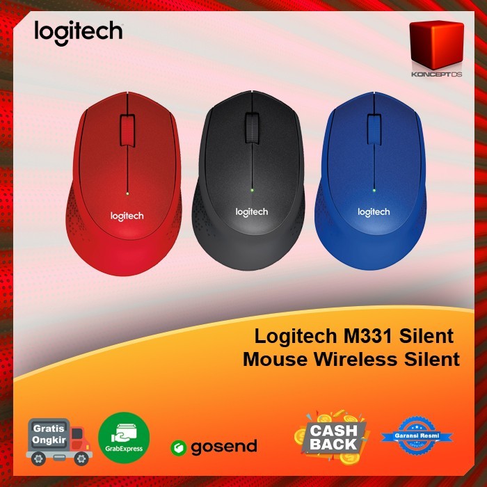 Logitech M331 Mouse Wireless Silent Click