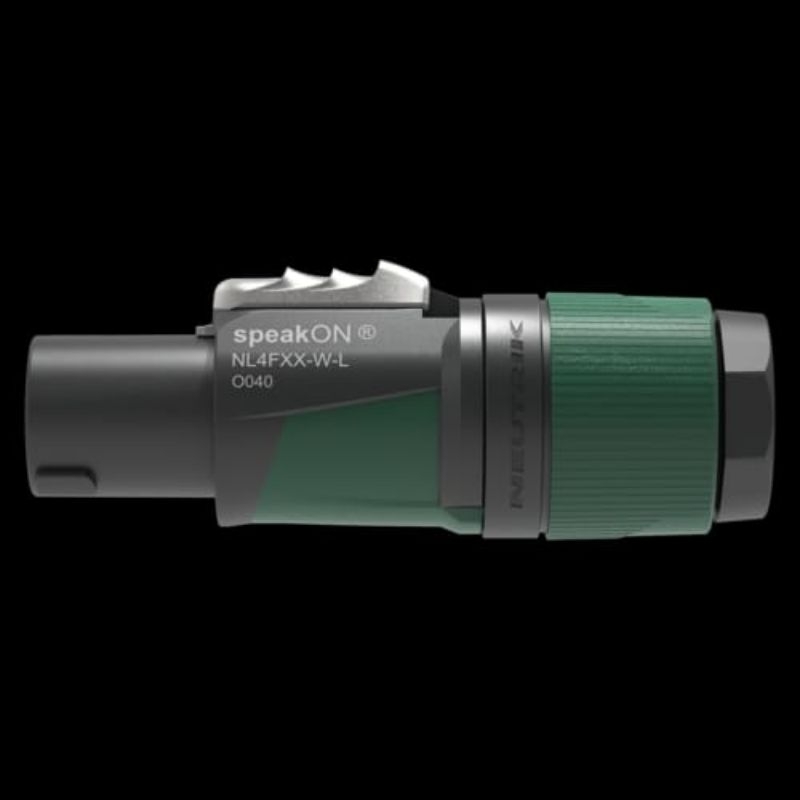 Jack speakon NEUTRIK NL4FXX ORIGINAL - Jack speakon cowok 4 pin neutrik