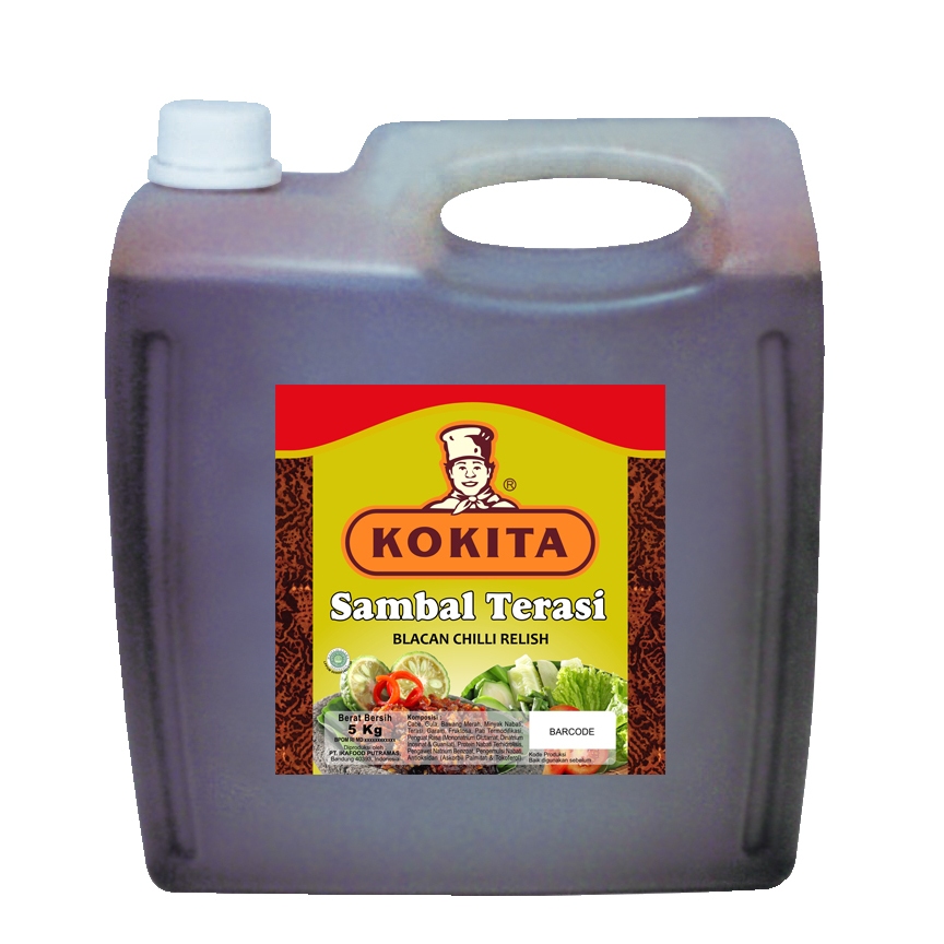 

Sambal Terasi Kokita 5 Kg