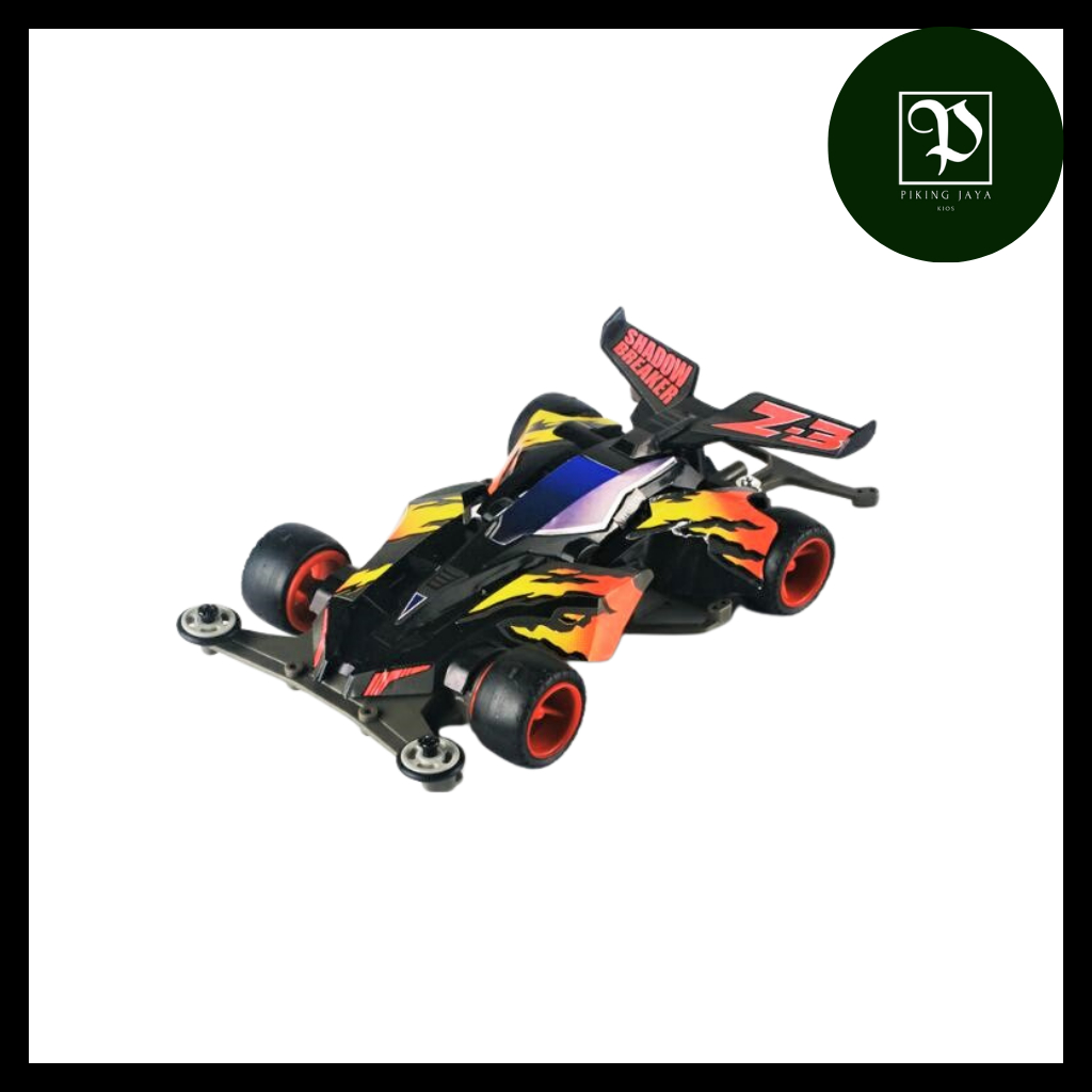 Tamiya Mini 4WD Ruize Shadow Breaker Super X Chassis - Rep. Tamiya Merk DD Ruize