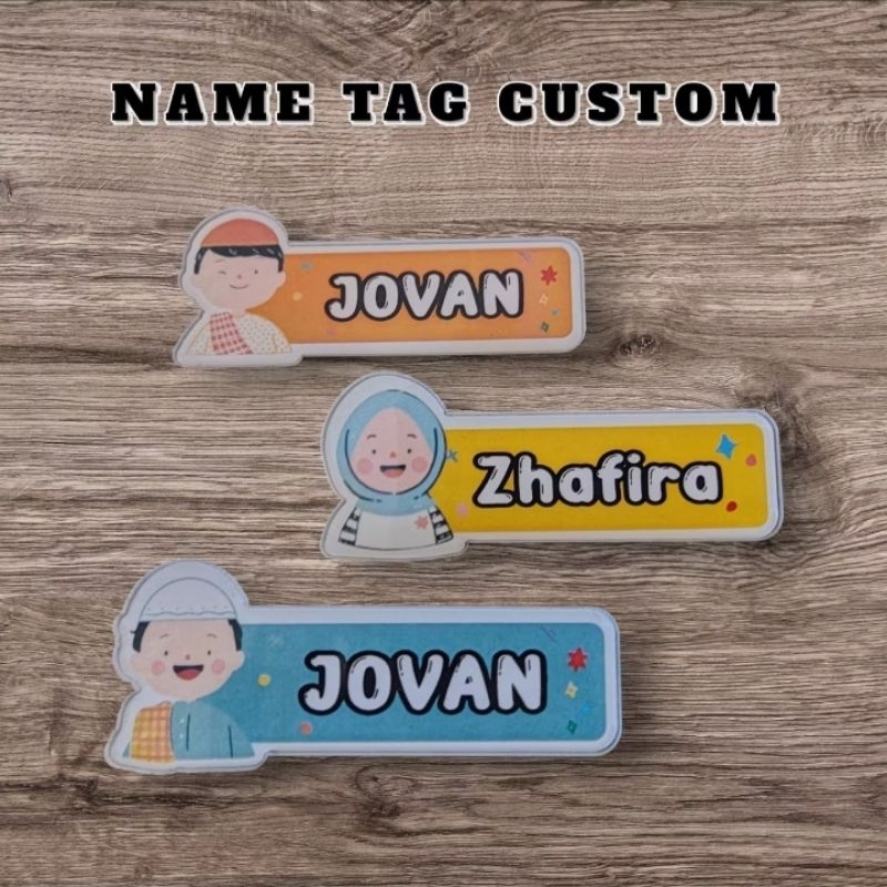 

NAMA DADA AKRILIK CUSTOM NAMA | NAME TAG BAHAN AKRILIK FREE CUSTOM NAMA