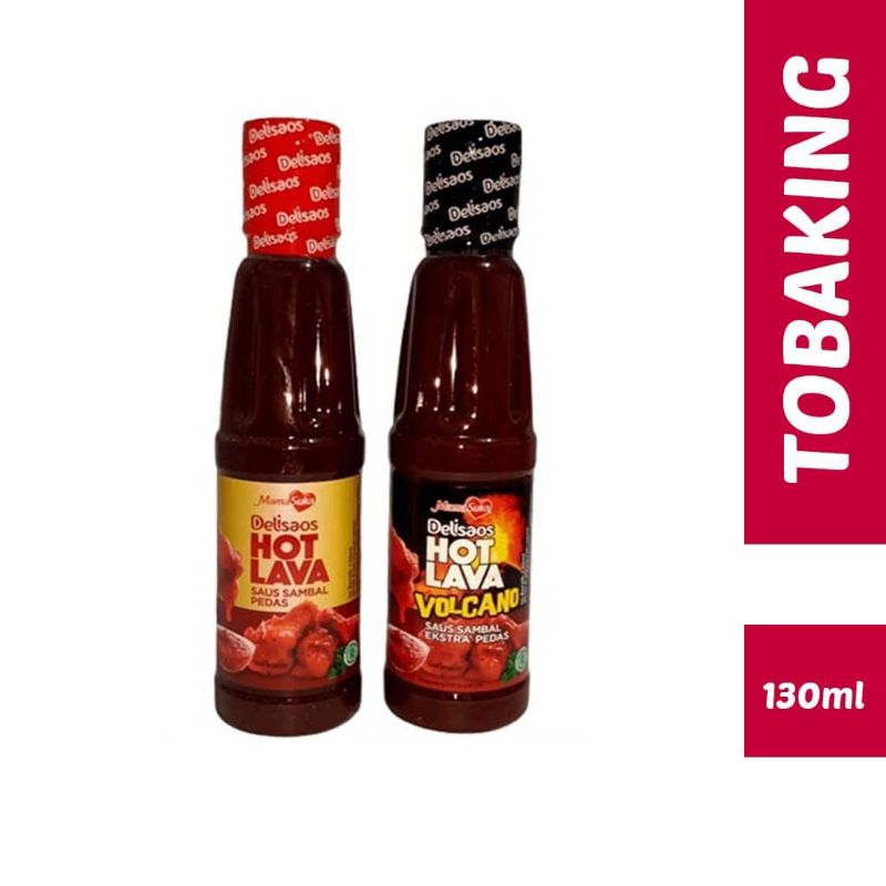 

Momis Topp Delisaos Hot Lava Saus Sambal Pedas Volcano 130ml