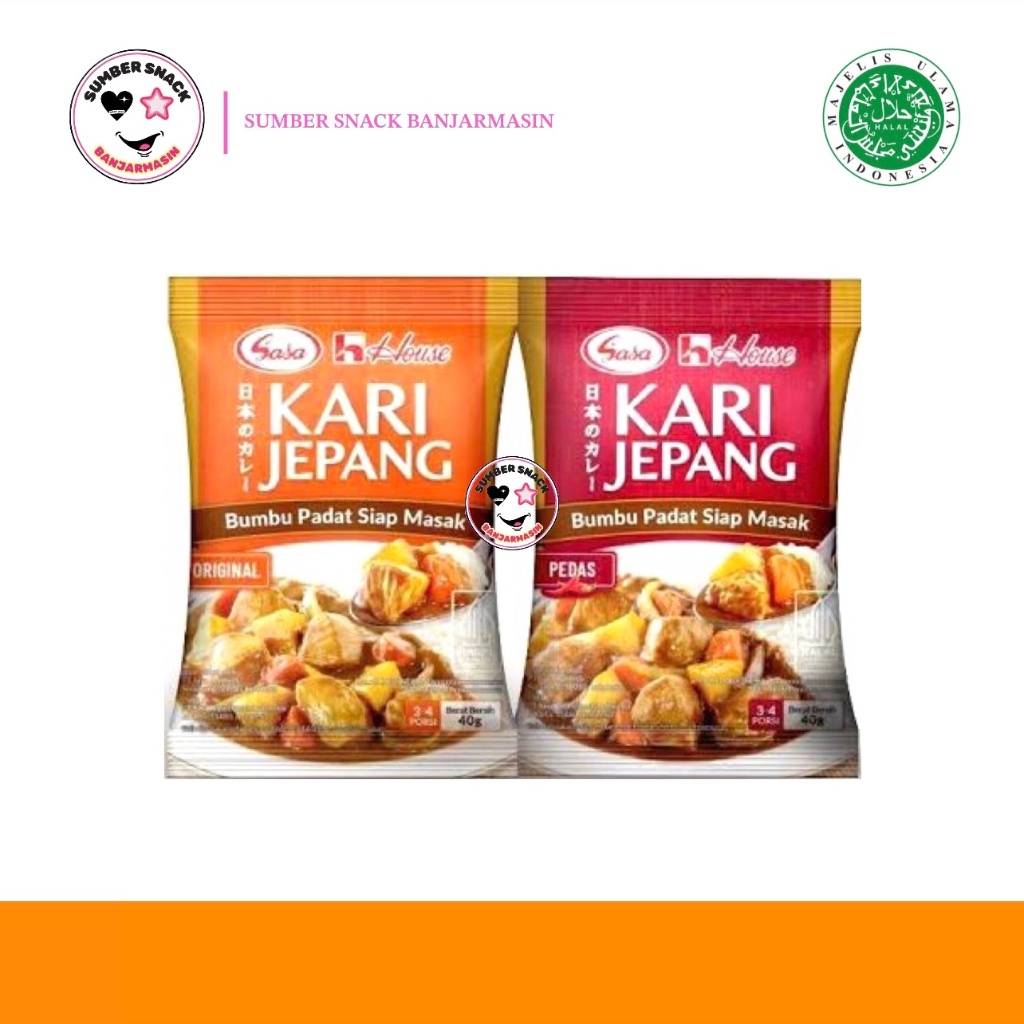 

Sasa House Kari Jepang Siap Masak (2 Varian Rasa) (40g)