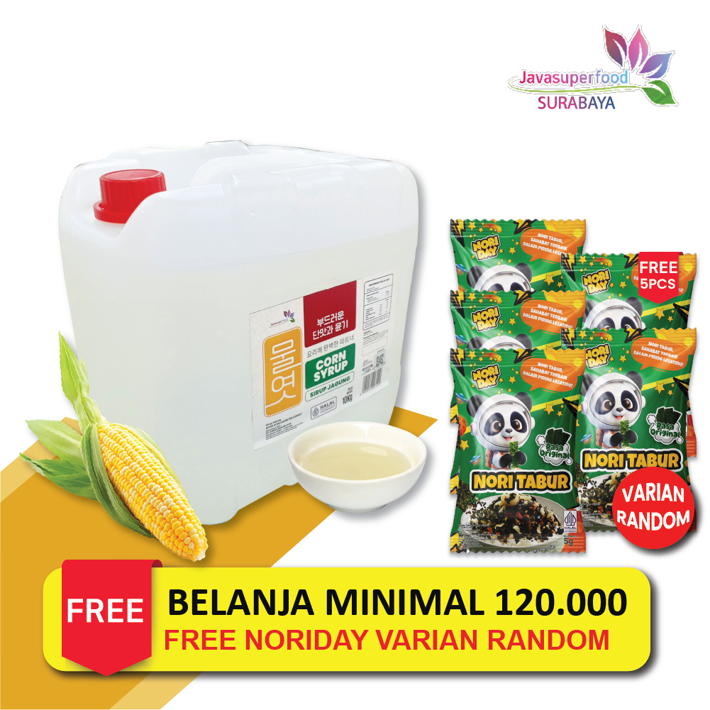

[HALAL] CORN SYRUP JAVA SUPER FOOD 10KG / SIRUP JAGUNG / PEMANIS JAGUNG / MULYEOT