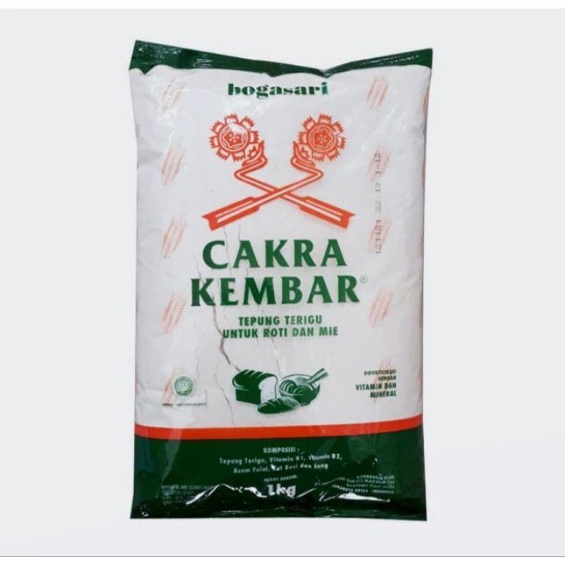 

terigu cakra kembar kemasan 1 kg