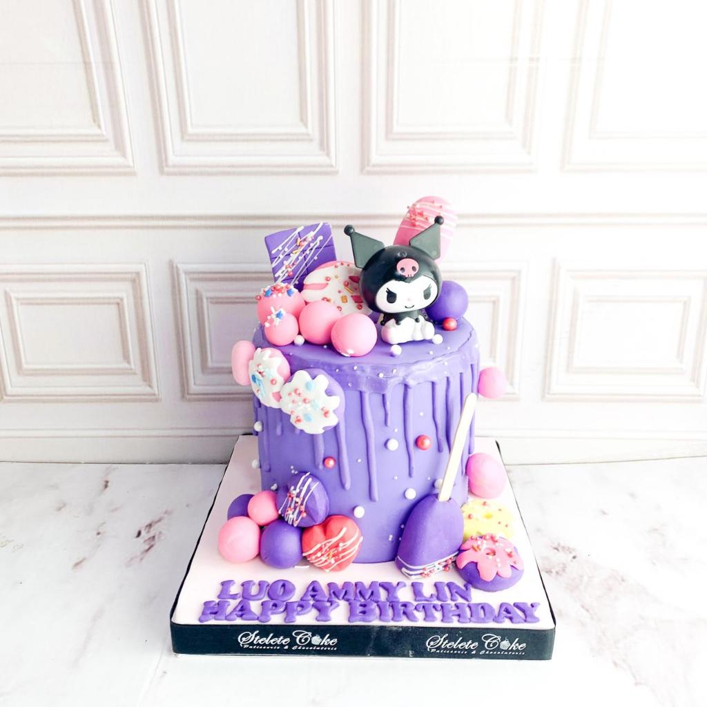 

Kue Ulang tahun/Birthday Cake/Kue Ultah Tema Kuromi/Kuromi Cake/Kue Birthday jakarta