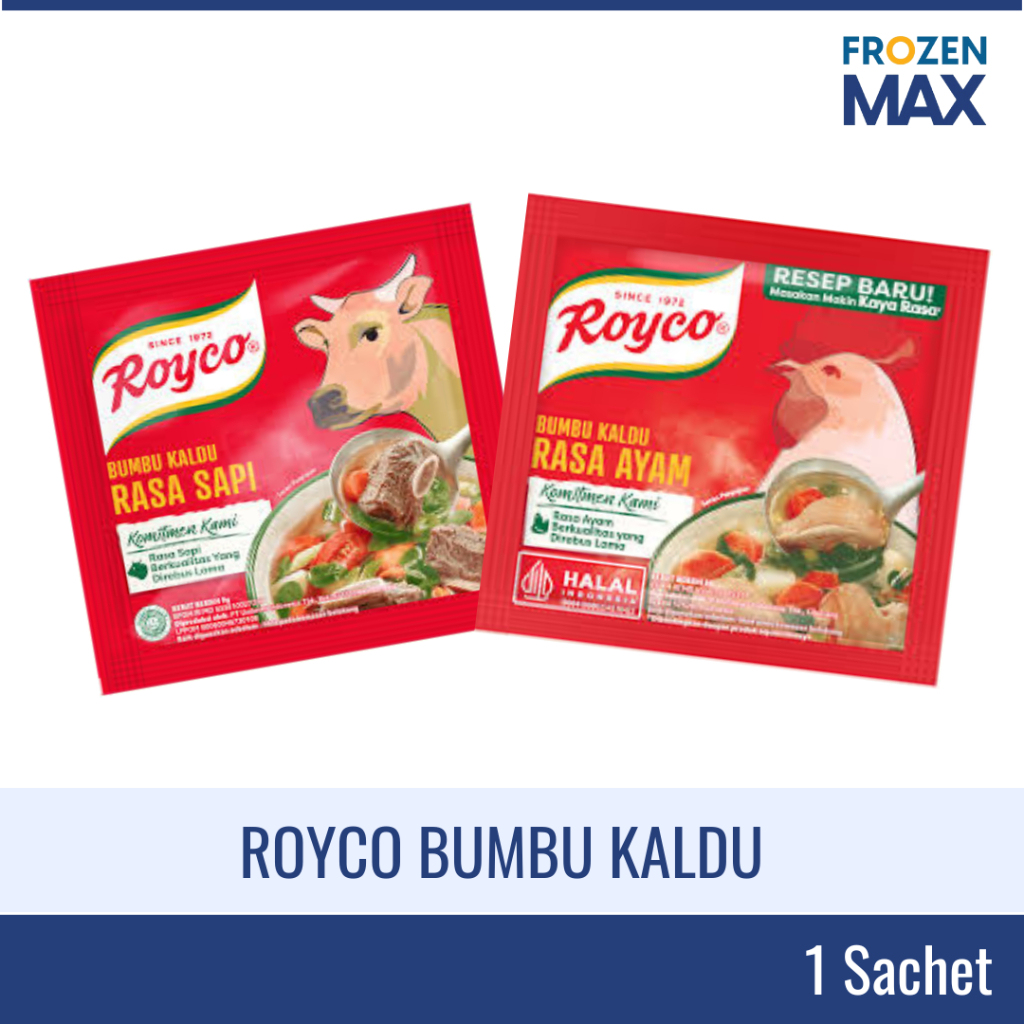 

Royco Bumbu Kaldu Ayam | Royco Bumbu Kaldu Sapi | Royco Ayam | Royco Sapi | Royko Kaldu Sachet