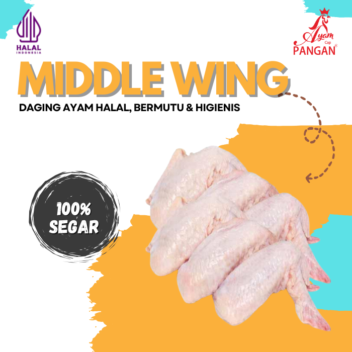 Sayap Ayam (Middle Wing+Tip) 500gr