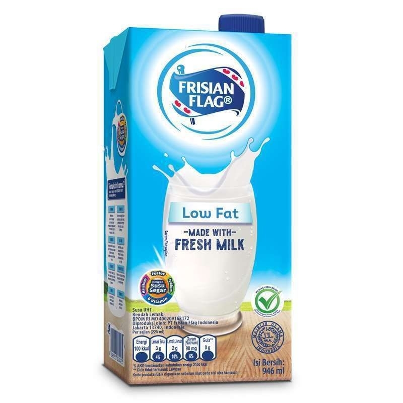 

FRISIAN FLAG UHT Low Fat Plain 946 ml