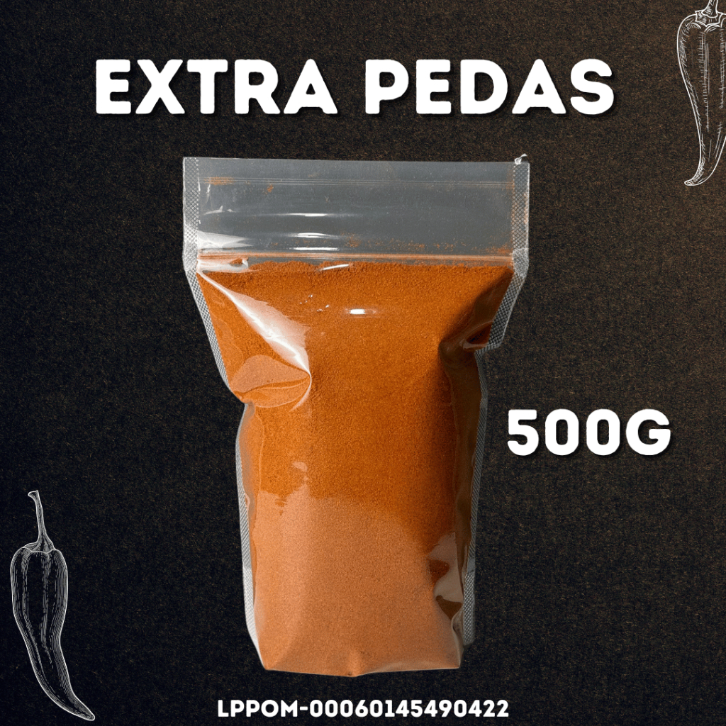 

Bumbu Extra Pedas Kualitas Premium 500 GR
