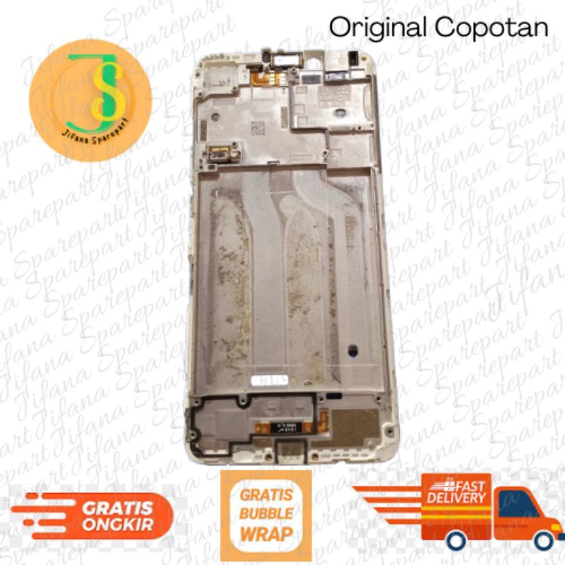 Tatakan Lcd Redmi 6A Putih Original Copotan