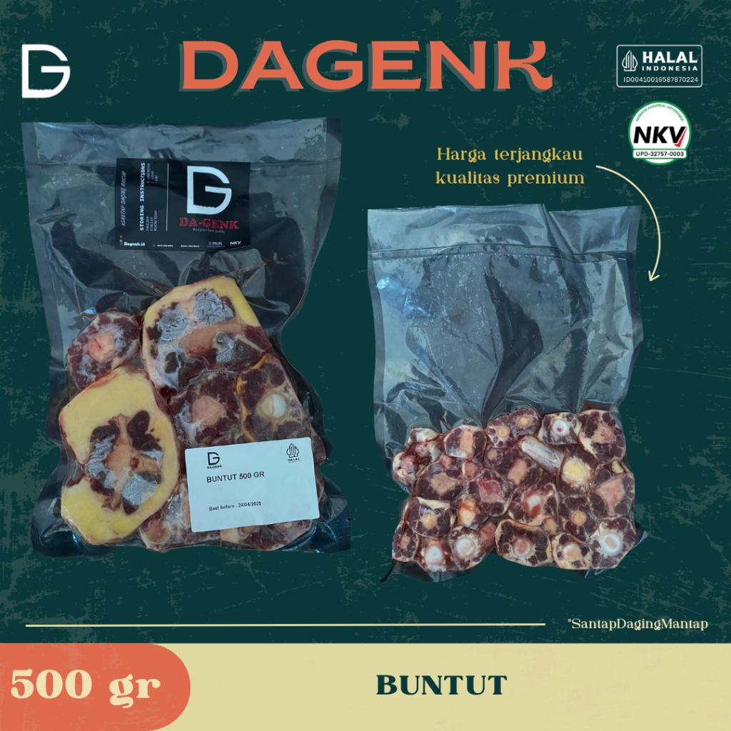 

Buntut Sapi/Oxtail 500gr