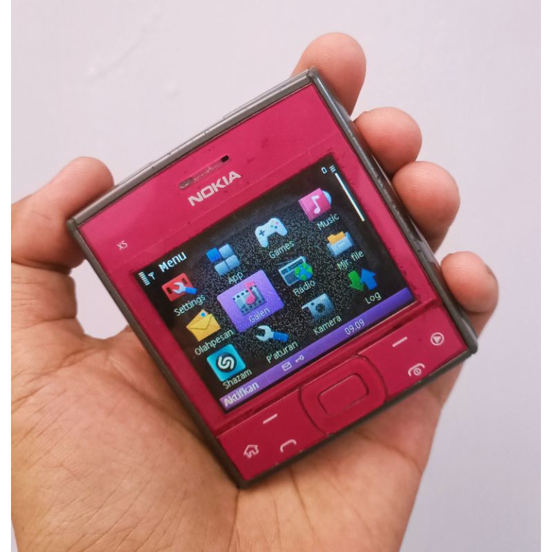 Hp jadul Nokia X5 original Xpress musik hp unik hp langka normal anti sadap