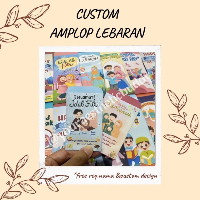 

CUSTOM AMPLOP LEBARAN by @youraestheticbuddy