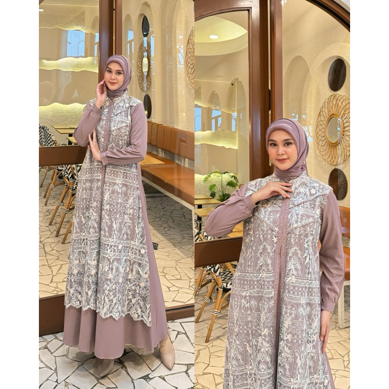 Aruna dress set hijab