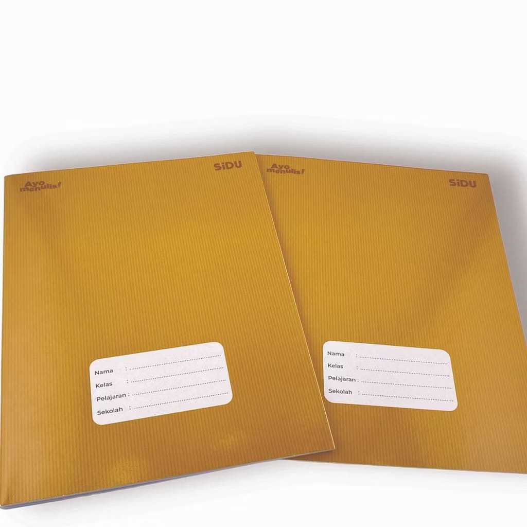 

HJK Buku Tulis Sidu Cover Sampul Nama isi 40 Lembar / Buku Sidu Craft 40 Lembar (1 Pack isi 10 Buku)
