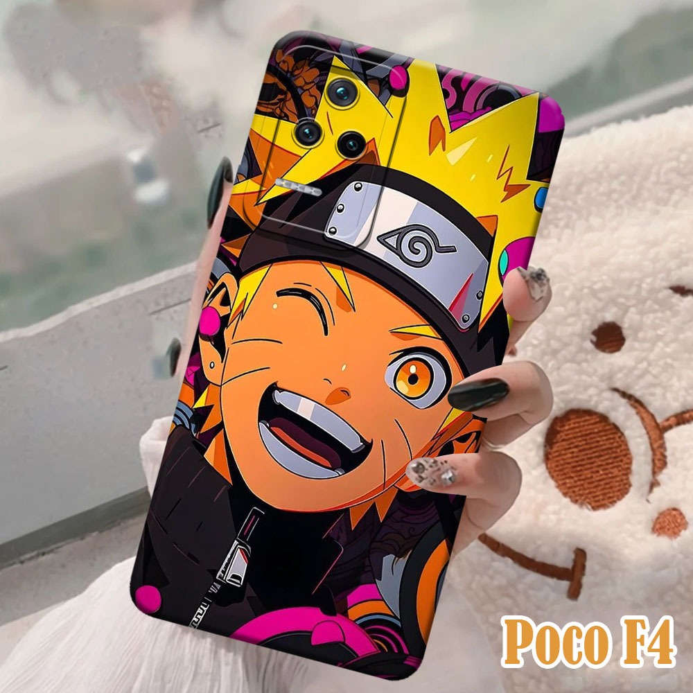 Casing Softcase Macaron Prokamera Pocophone f4 Motif snack Lucu Case Hp Murah Case Hp Terbaru Case H