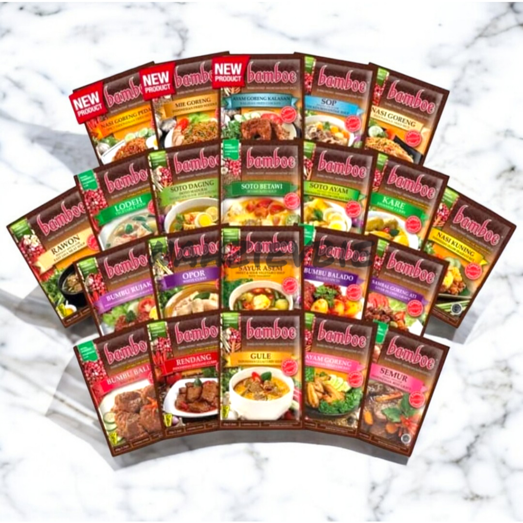 

BAMBOE BUMBU DAPUR MASAK INSTAN ALL VARIANT