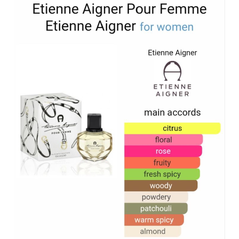 AIGNER ETIENNE POUR FEMME